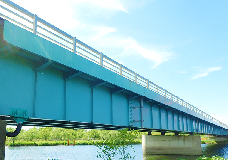 標津橋塗装工事