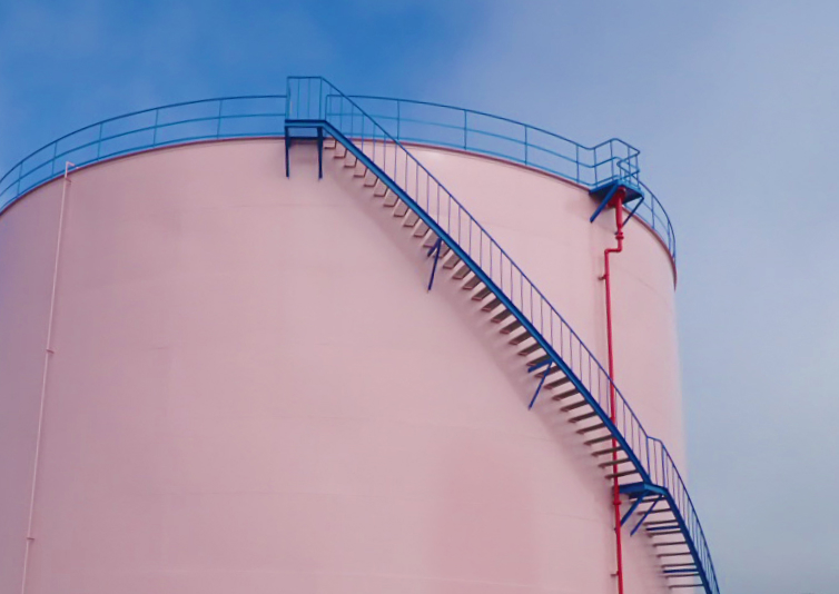 軽油タンク塗装工事